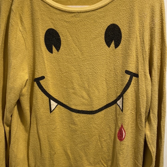 Wildfox smiley vampire sweatshirt. - Picture 3 of 4